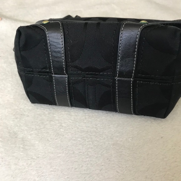 SOLD Coach bag (Fabric and leather ) - Picture 5 of 7